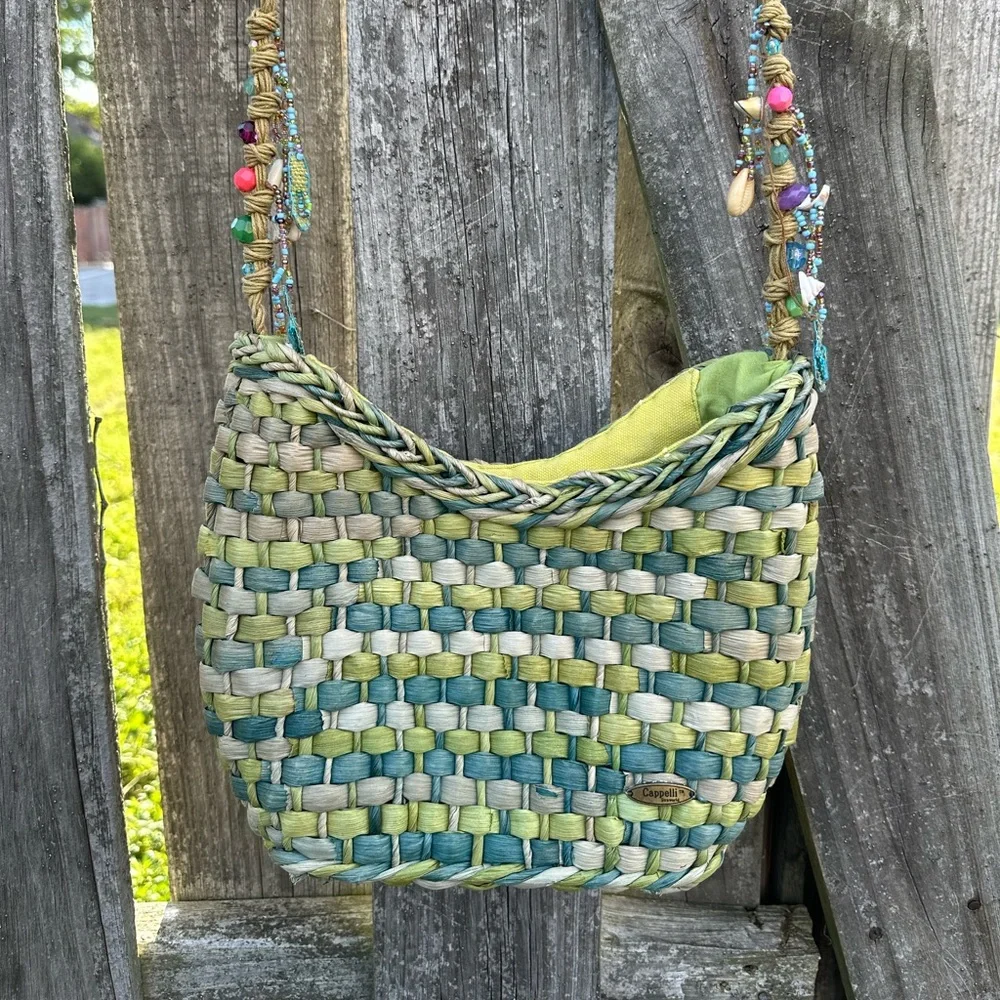 💥Cappelli Straw Woven Bag - Picture 3 of 9